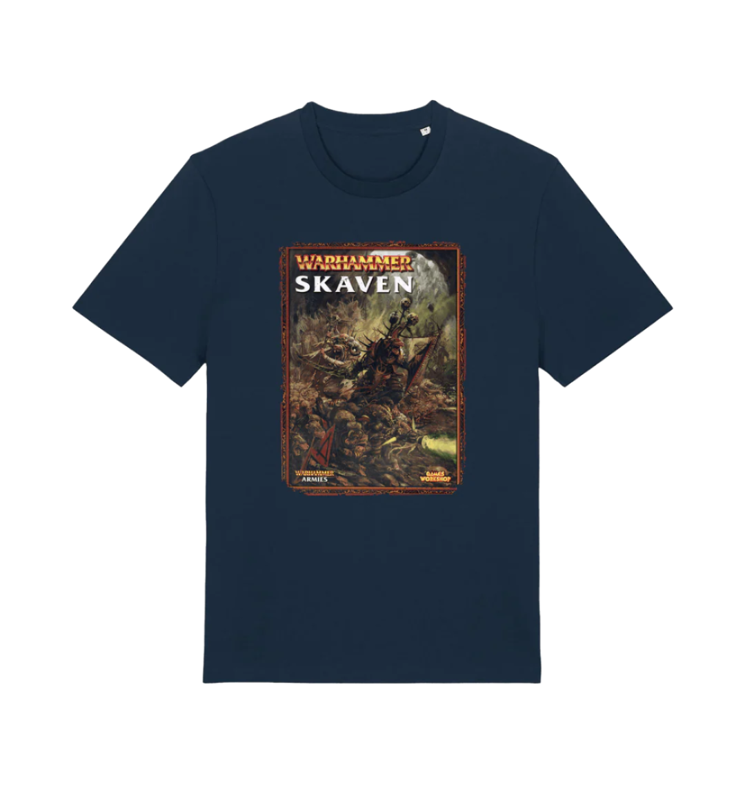 French Navy Printed T-shirt